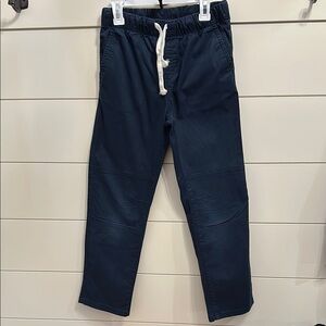 Navy Blue Drawstring Pants